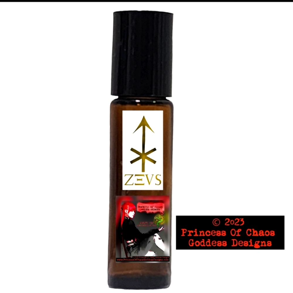 ZEUS Greek God Deity Ritual Oil